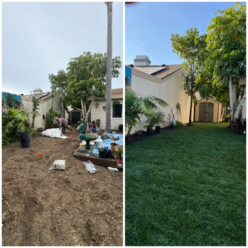 Professional residential landscaping for year-round maintenance across Oxnard, CA - Gamino’s Landscape Care & Tree Service