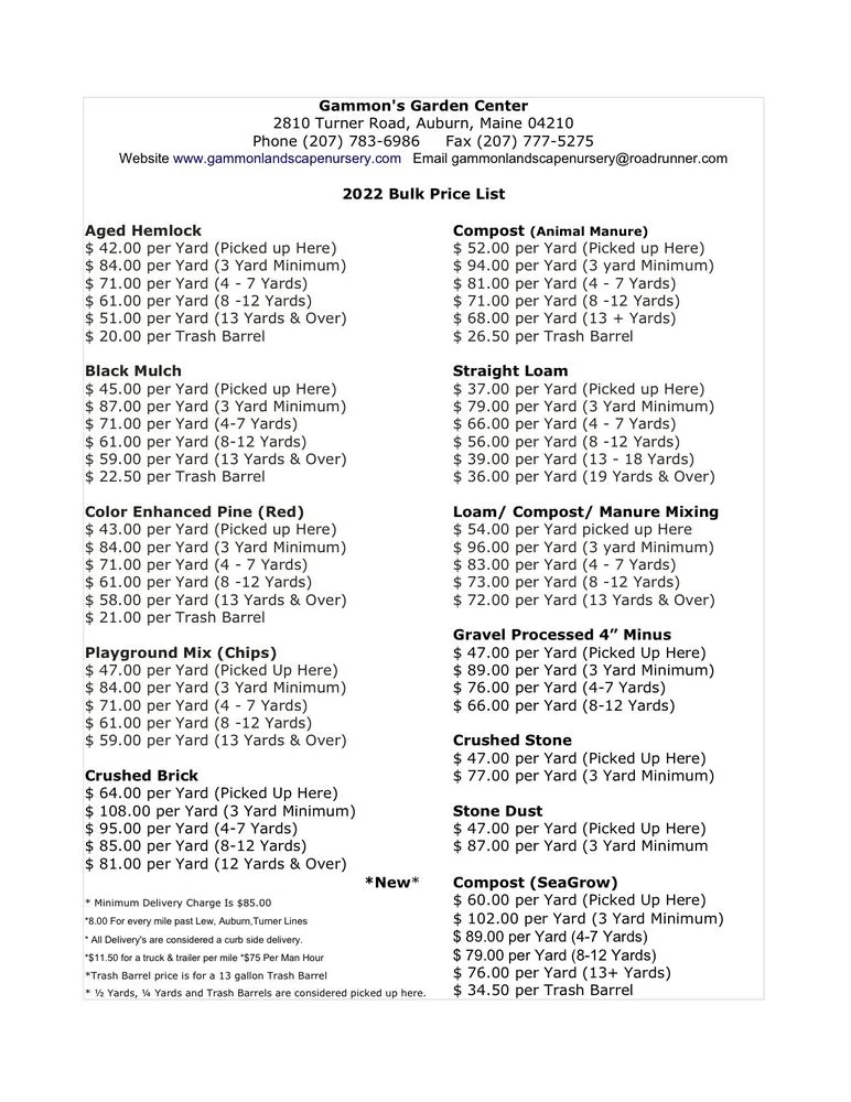 Top-rated residential landscaping for outdoor upgrades in Auburn, ME by Gammon's Garden Center