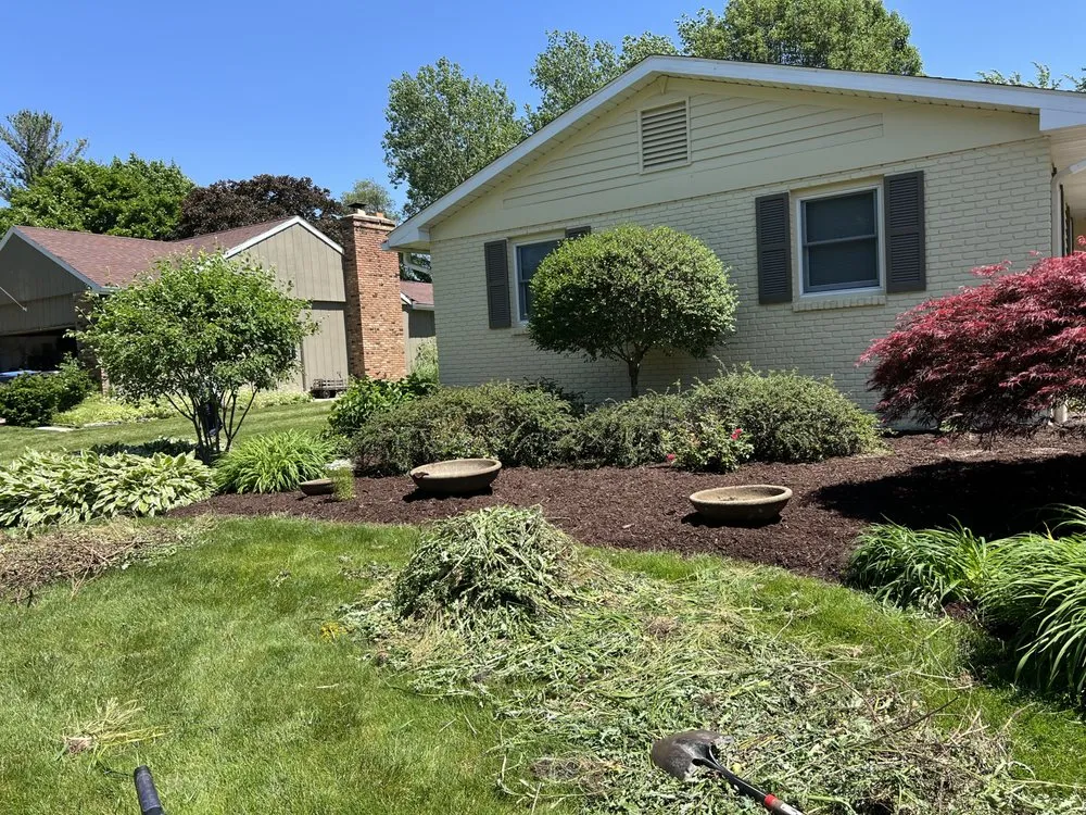 Affordable outdoor landscaping for homes in South Bend, IN by Garcia and Sons