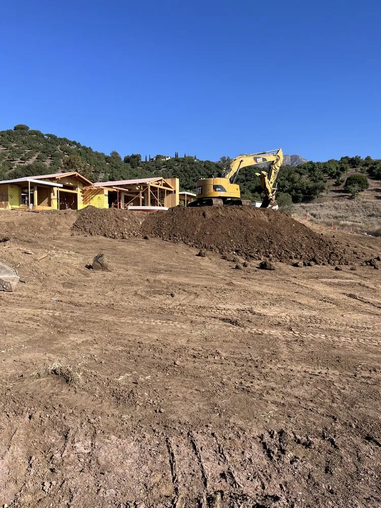 Custom outdoor landscaping for homes in Santa Barbara, CA by Garcia Excavating