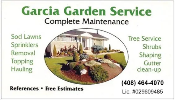 Garcia Garden Service Logo