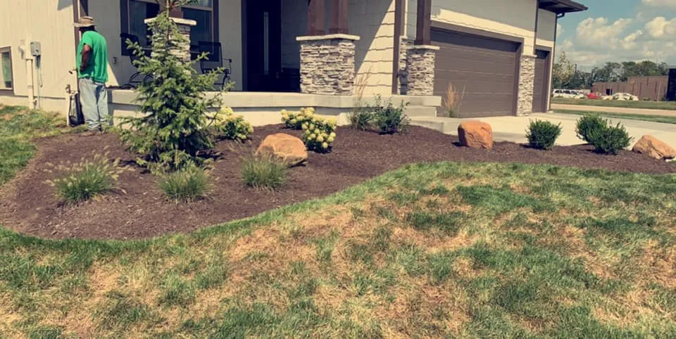 Local garden landscaping in Olathe, KS by Garcia Great Works