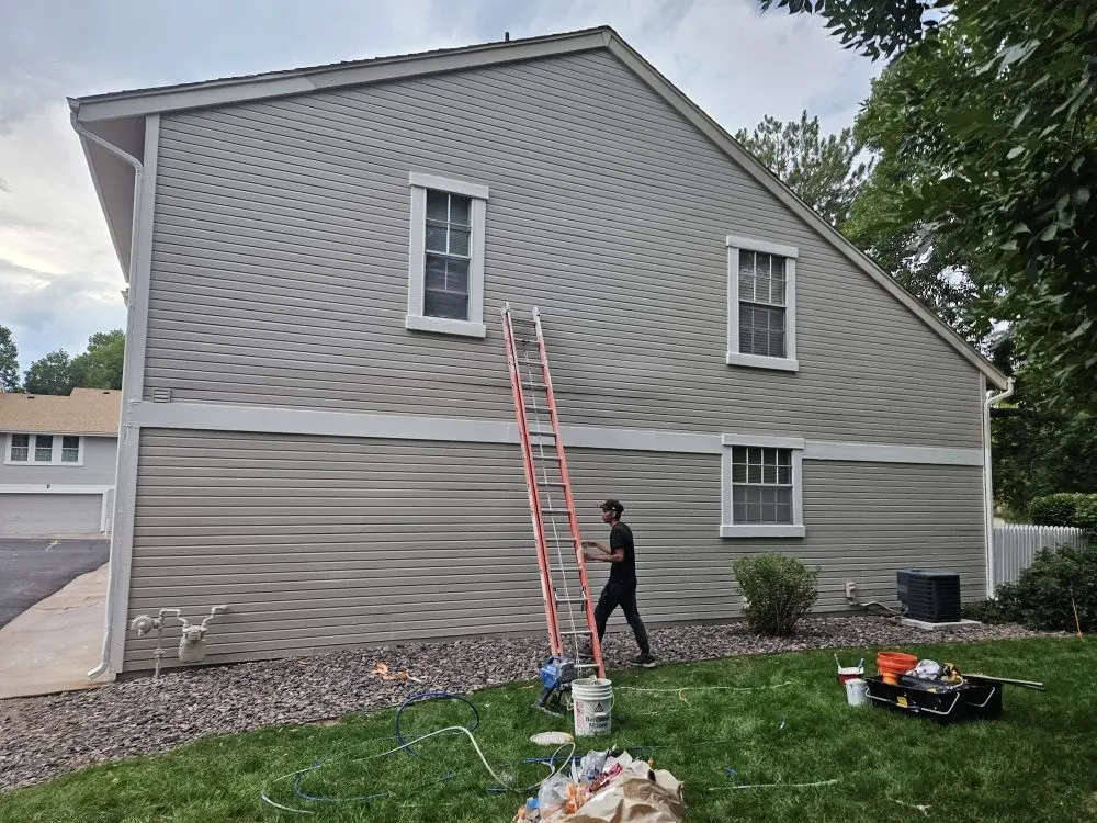 Custom garden landscaping in Thornton, CO by Garcia innovative