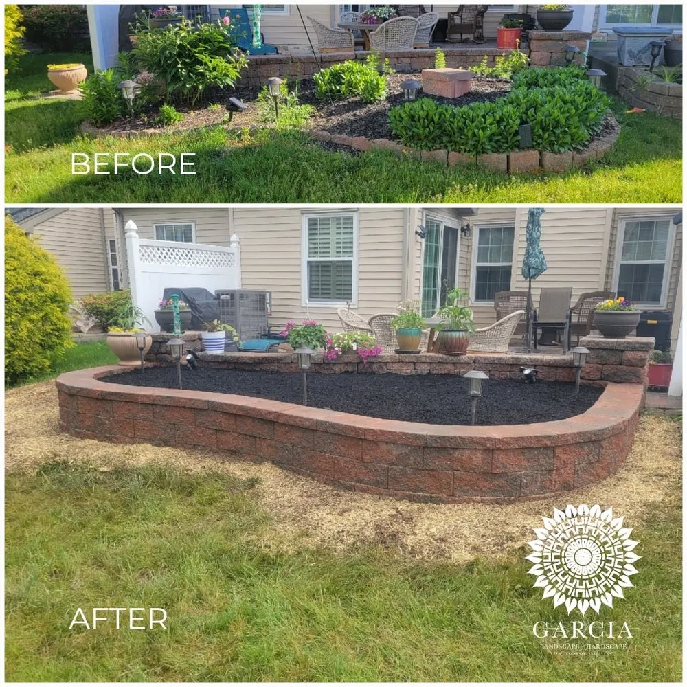 Custom garden landscaping experts serving Holland, PA - Garcia Landscape & Hardscape Design