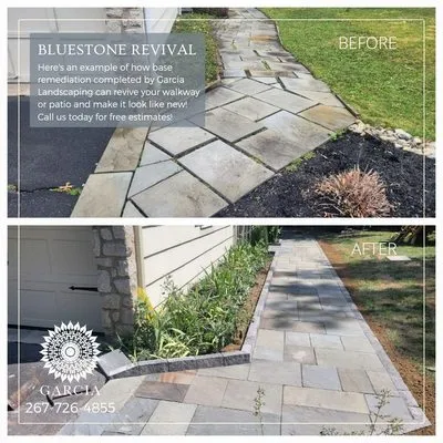 Garcia Landscape & Hardscape Design Logo
