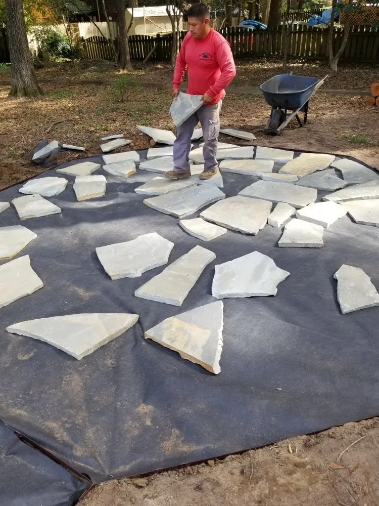 Local landscape design in Easley, SC by Garcia Landscape