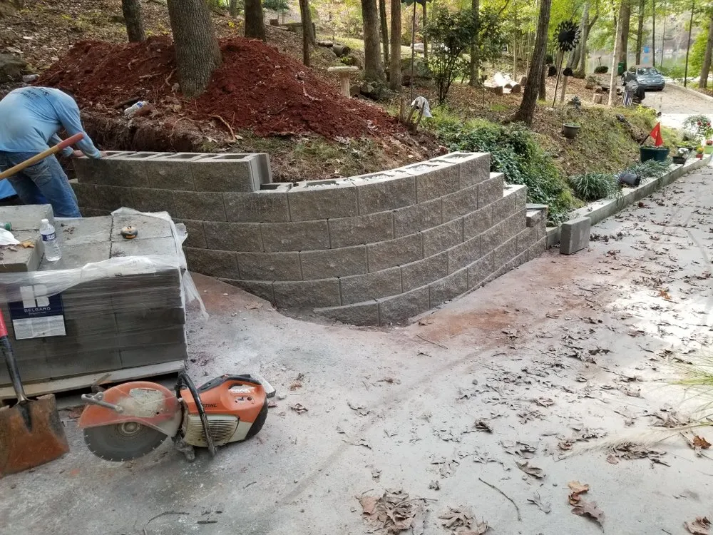Reliable landscape installation for residential properties in Easley, SC by Garcia Landscape