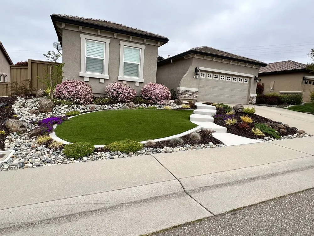 Professional landscape installation in Granite Bay, CA - Garcia Landscape