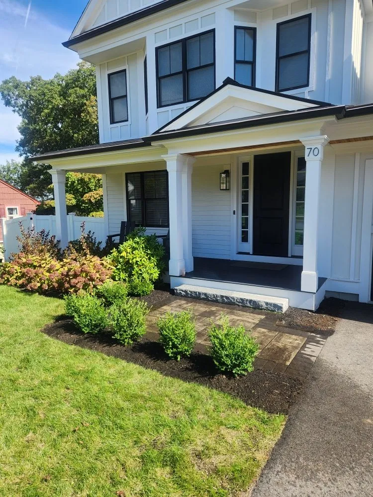 Professional lawn mowing service in Waltham, MA by Garcia Landscaping