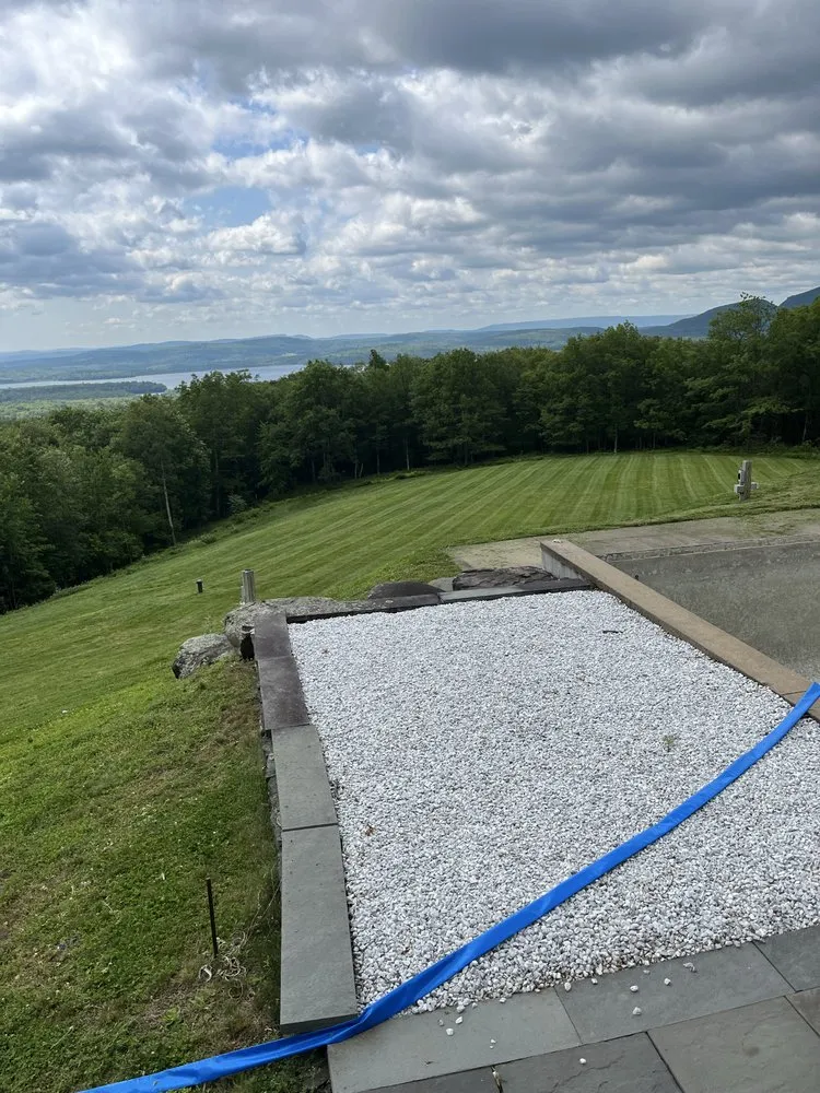 Custom landscape installation for beautiful yards across Kingston, NY - Garcia Lawn Care & Maintenance