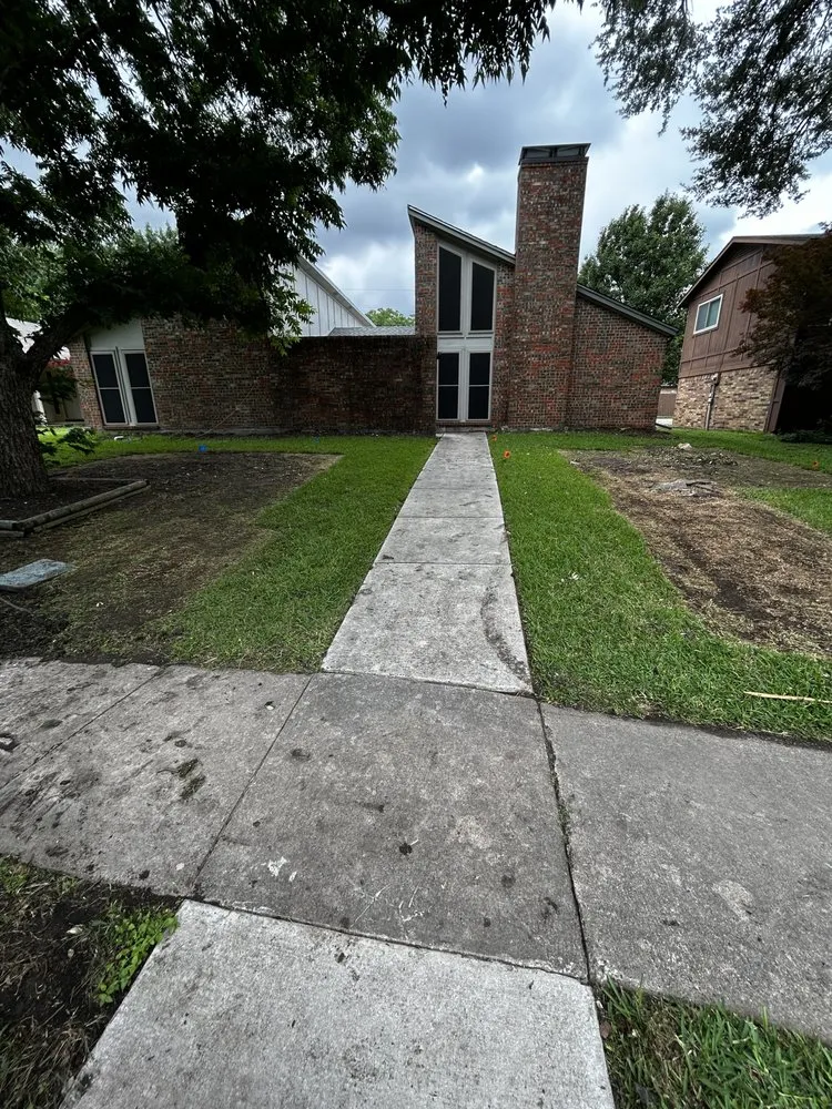 Custom lawn mowing service for residential properties across Dallas, TX - Garcia Lawn Care & Painting