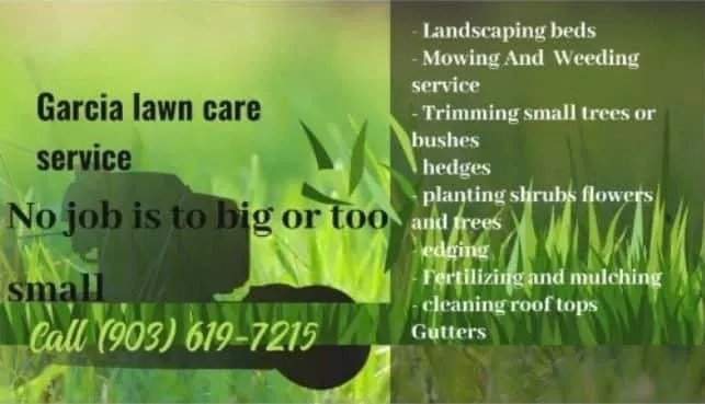 Reliable landscape design in Longview, TX - Garcia Lawn Care Service