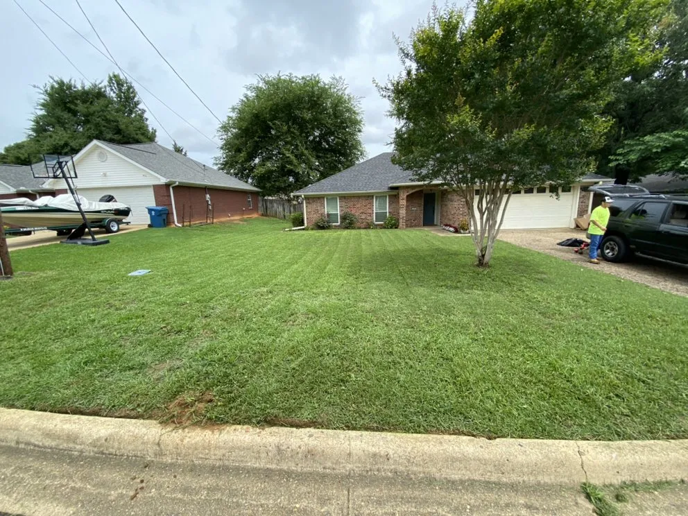 Affordable landscape design for homes across Longview, TX - Garcia Lawn Care Service