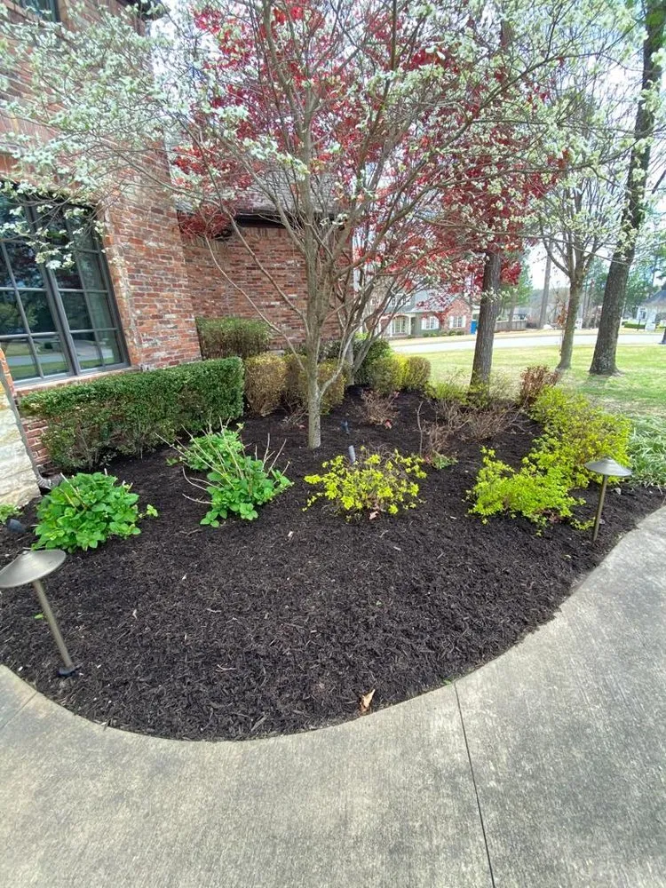 Custom outdoor landscaping in Springdale, AR by Garcia Lawn Care Solutions