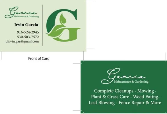 Garcia Maintenance & Gardening Logo