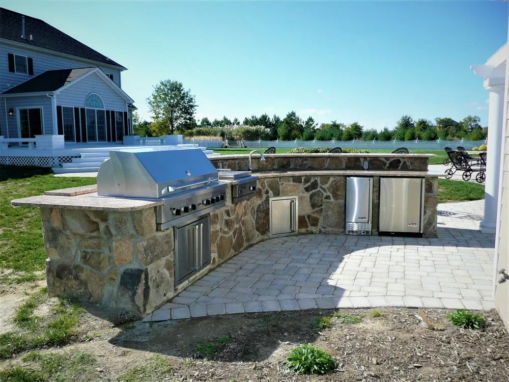 Local garden landscaping for residential properties in Millersville, MD by Garcia Patios & Landscaping
