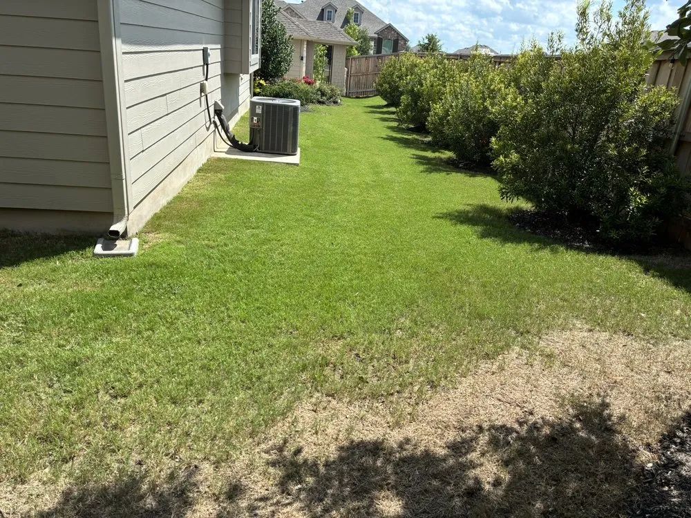 Affordable garden landscaping with custom design in Kyle, TX by Garcia Property Maintenance