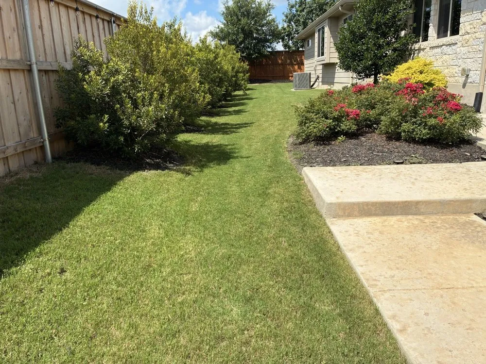 Custom landscape installation for outdoor upgrades across Kyle, TX - Garcia Property Maintenance