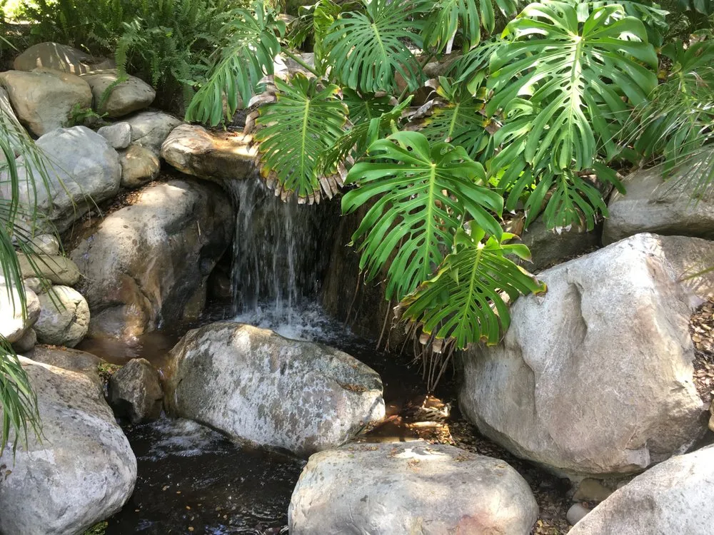 Local lawn care service with custom design across Goleta, CA - Garcia Rock & Water Design