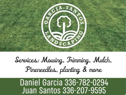 Garcia Santos Landscaping Logo