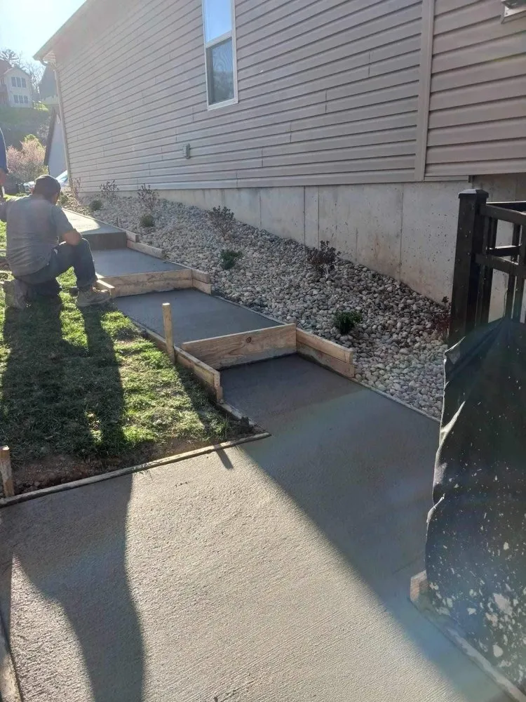 Custom landscape design for homes in Berkeley, MO by Garcia Services