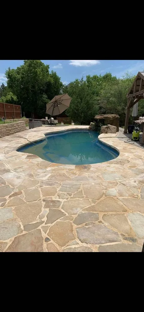 Trusted garden landscaping in Azle, TX by Garcia Stone