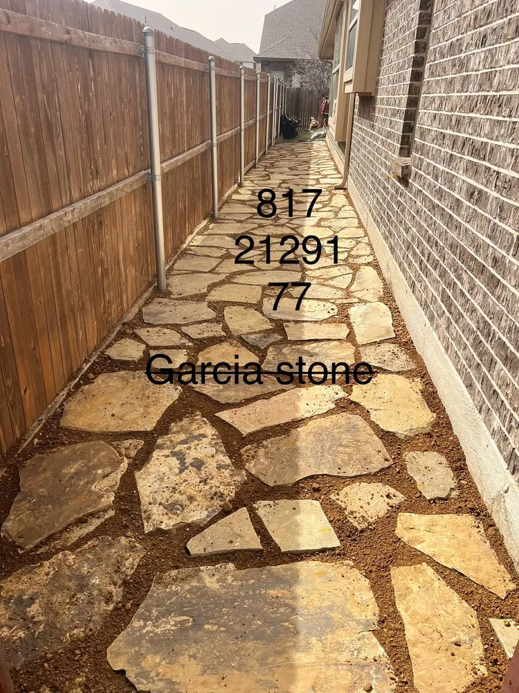 Custom yard cleanup service for year-round maintenance across Azle, TX - Garcia Stone