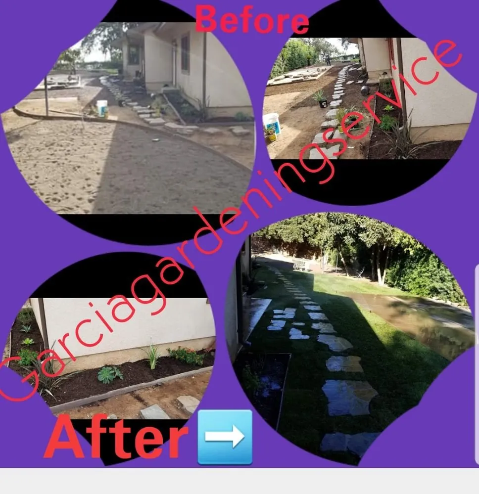 Custom landscape installation in Los Angeles, CA - Garciagardeningservice