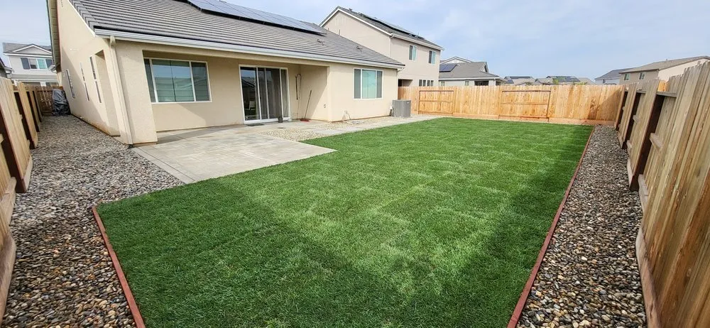 Expert outdoor landscaping for outdoor upgrades in Merced, CA by Garcias Concrete and Landscaping