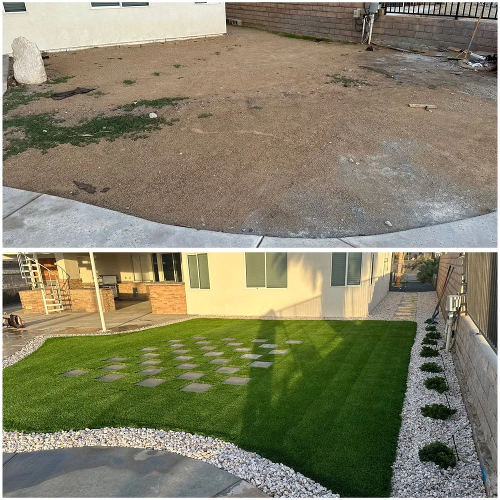 Professional garden landscaping experts serving Desert Hot Springs, CA - Garcia’s landscape & gardening