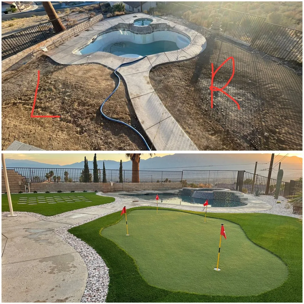 Top-rated yard cleanup service for homes across Desert Hot Springs, CA - Garcia’s landscape & gardening