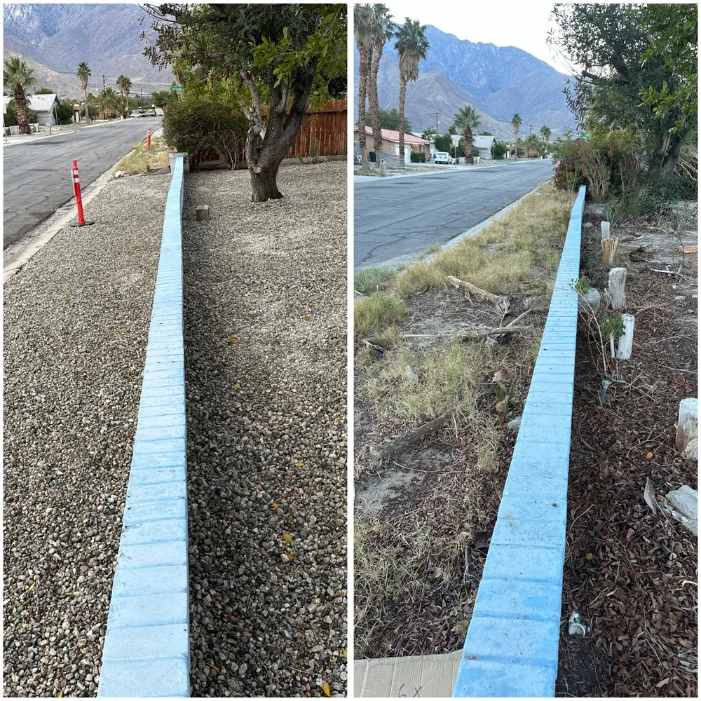 Professional yard maintenance for homes in Desert Hot Springs, CA by Garcia’s landscape & gardening