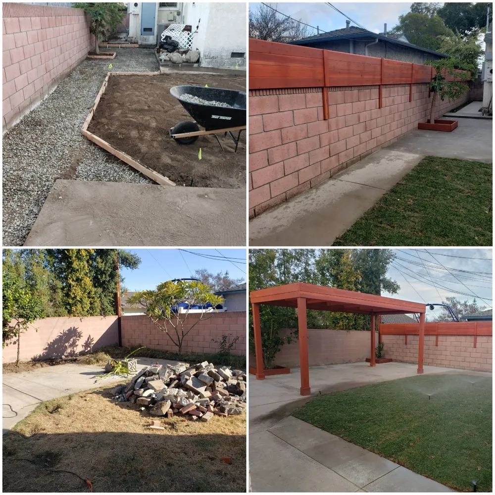 Local landscaping services for beautiful yards in Bellflower, CA by Garcia's Landscaping Care