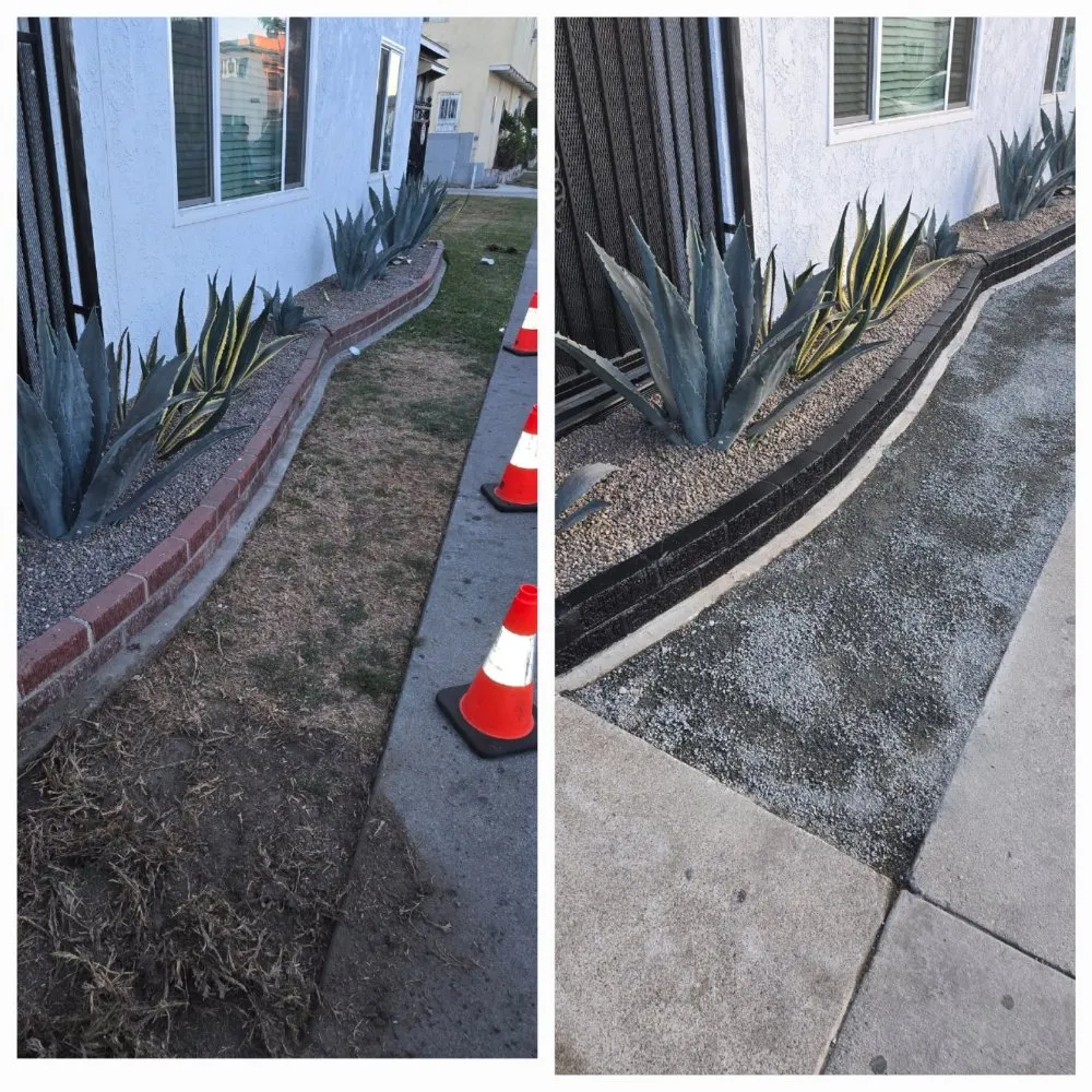 Reliable landscape installation for beautiful yards in Bellflower, CA by Garcia's Landscaping Care
