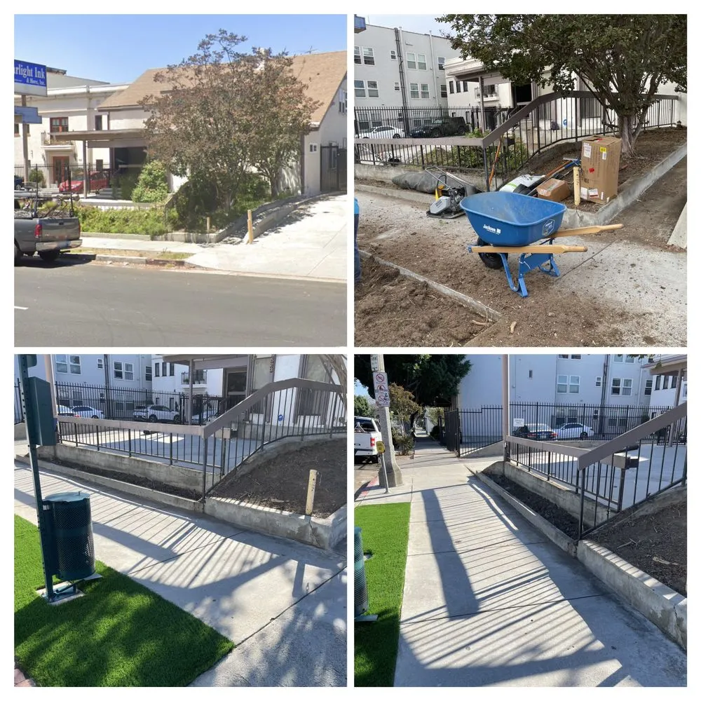 Top-rated landscape design for year-round maintenance in Bellflower, CA by Garcia's Landscaping Care