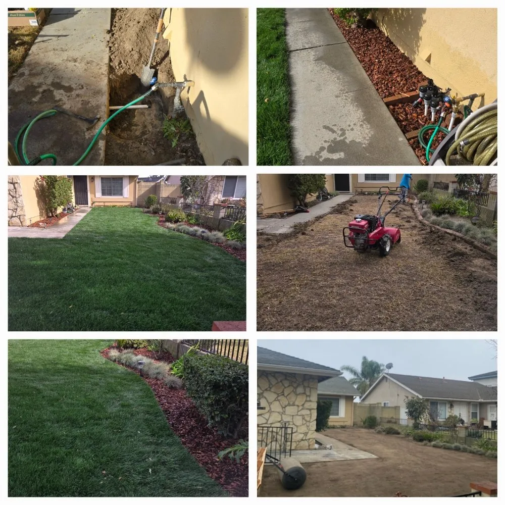 Custom landscape design for residential properties in Bellflower, CA by Garcia's Landscaping Care