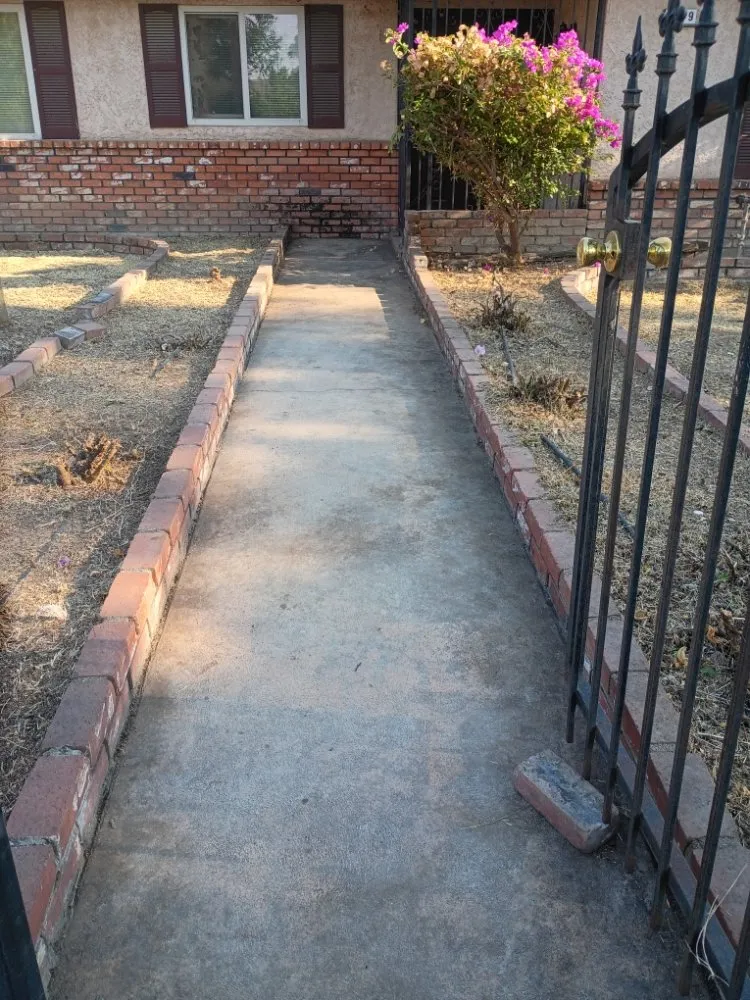 Local landscape installation with custom design in Fresno, CA by Garcia's Landscaping