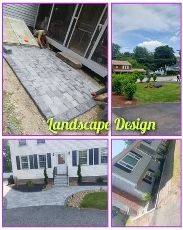Professional landscape installation in Manchester, NH - Garcia's Landscaping