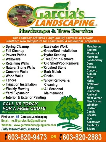 Affordable lawn mowing service experts serving Manchester, NH - Garcia's Landscaping