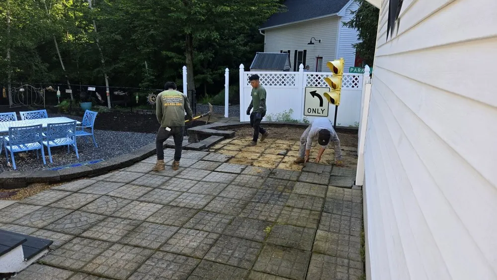 Professional landscape installation for homes across Manchester, NH - Garcia's Landscaping