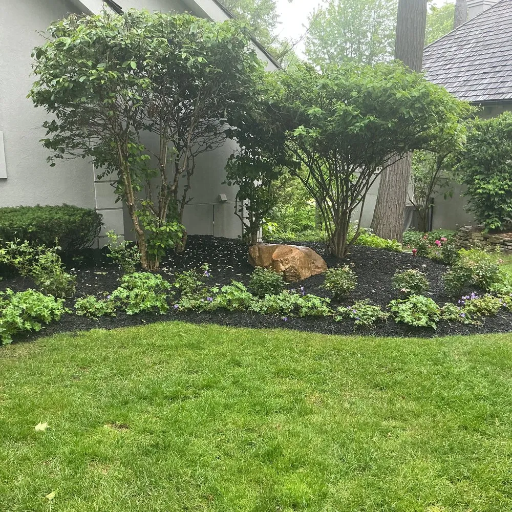 Expert landscape installation with custom design in Pontiac, MI by Garcia's Landscaping