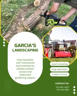 Garcias landscaping Logo