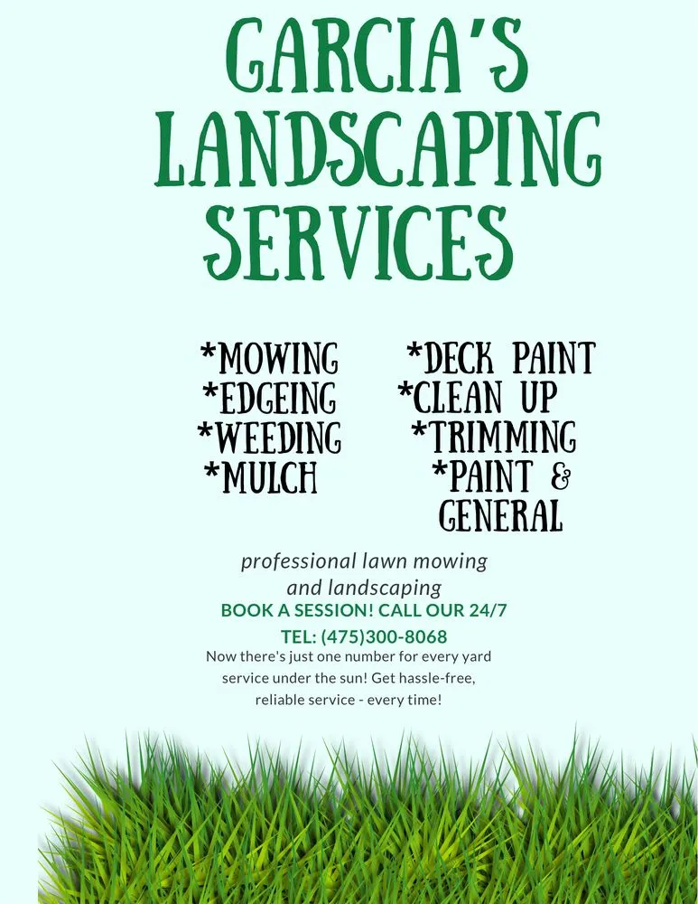 Local landscape design in New Haven, CT by Garcia’s Law Care & More