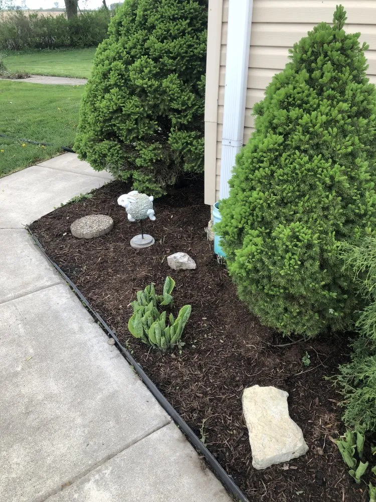 Affordable yard maintenance for homes in Leland, IL by Garcia's Lawn Mowing