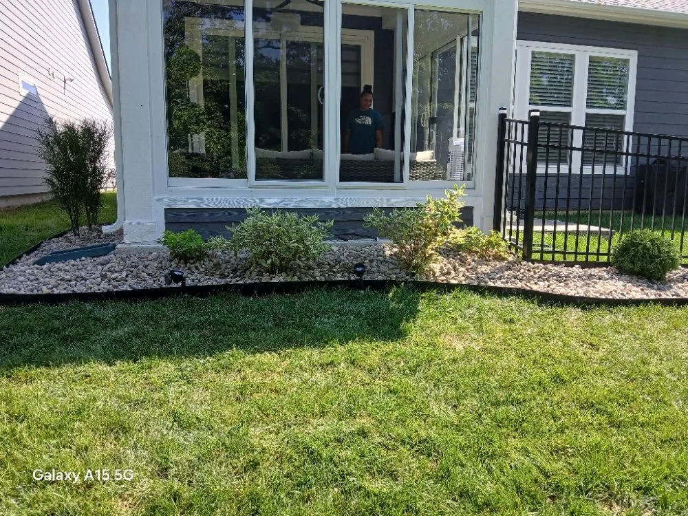 Affordable landscape installation in Indianapolis, IN by Garcias Tree Services