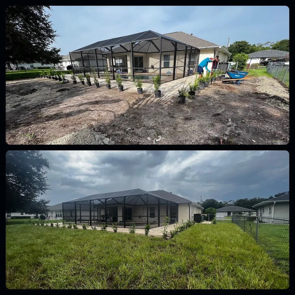 Custom garden landscaping for year-round maintenance in Pt Charlotte, FL by GarciaScape