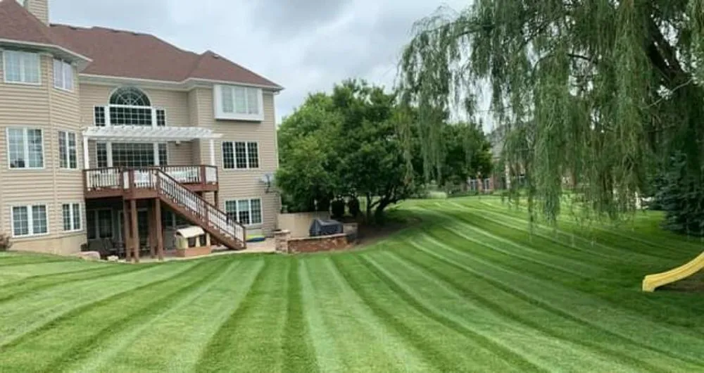 Expert landscape installation with custom design in Auburn, GA by Garde landscaping & lawn maintenance