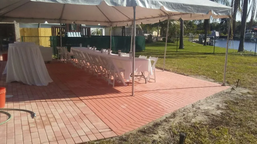 Professional yard cleanup service in Weston, FL by Garden Aesthetica