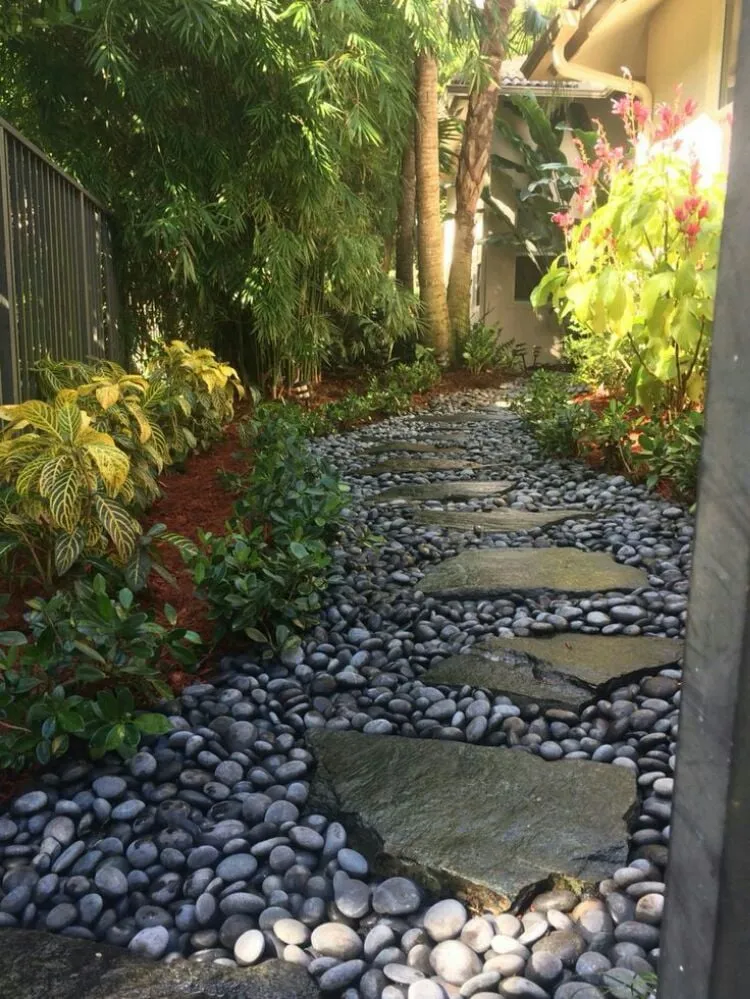 Custom landscaping services in Weston, FL by Garden Aesthetica