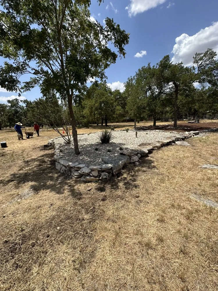 Trusted lawn care service for residential properties in Georgetown, TX by Garden Azule Landscaping